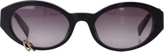 Zadig&Voltaire Womens Owew00179-011 Sunglasses Black Acetate
