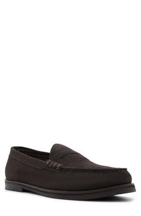 Ted Baker Parkhill Penny Loafer in Suede Dark Brown at Nordstrom Rack, Size 8.5