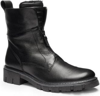 Ara Deon Leather Bootie in Black at Nordstrom, Size 10.5