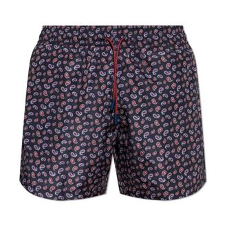 Etro Etro, Beachwear, male, Blue, Size: XL Swim Shorts