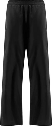 Gucci Zijden Poplin Vrijetijdsbroek met Web - Heren - Sweatpants - Zwart - M - Katoen - Broeken