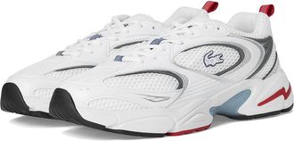 Lacoste Storm 96 2K Sneakers Mens Shoes White/Blue : 11.5 M, Leather