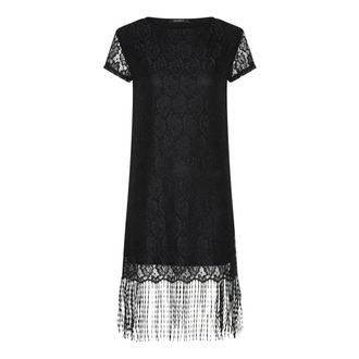 Bruuns Bazaar Midi Jurk - Dames - Casual kleedjes - Zwart - L - Kleedjes