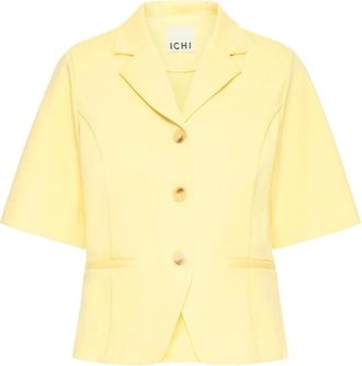 Ichi Shirts - Dames - Blazers - Geel - XS - Jassen