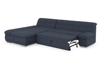 Domo Collection Ecksofa »Mona L-Form« wahlweise mit Bettfunktion