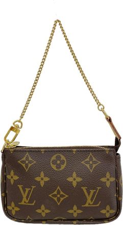 Louis Vuitton Brown Pouch (Pre-Owned)