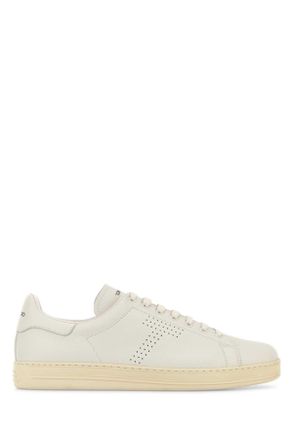 Tom Ford Chalk Leather Warwick Sneakers