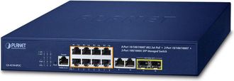 Planet Ipv4/ipv6, 8 Puertos Gestionados, Gs-4210-8p2c