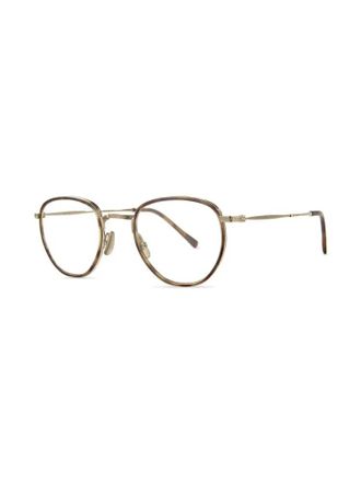 Mr. Leight ROKUCYJKTG Acetate and Metal Frame Eyeglasses - Brown