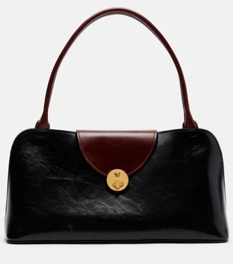 Versace Vivienne Medium leather shoulder bag