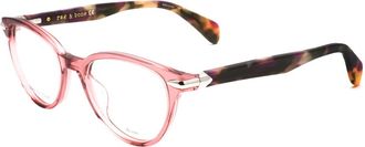 Rag & Bone RNB3040 0YH0 00 Havana Mauve 49mm