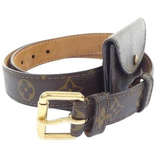 Louis Vuitton Pre-owned Belts, female, Brown, Size: ONE SIZE Pre-owned Vintage Fabric Belt