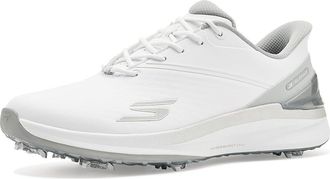Skechers Blade Arch Fit Slip-In Womens Golf Shoes White/Silver : 6.5 B - Medium, Synthetic