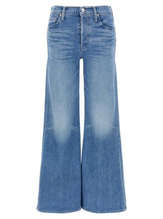 Mother Light Blue The Tomcat roller skimp jeans