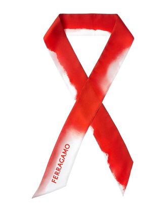 Ferragamo Silk Neck Bow