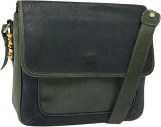 Loewe Pre-owned borse di pelle a tracolla - - Pre-owned - Donna - Verde - ONE SIZE