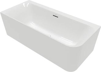 Villeroy & Boch Villeroy&boch - Loop & Friends Ba&ntilde;era Mural 1800 X 800 Mm, Esquina Izquierda Square, Sin Patas, Blanco