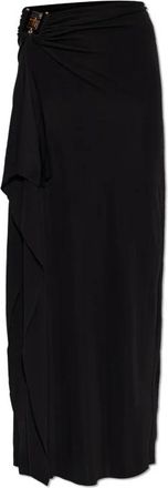 CHRISTOPHER ESBER Bezel Quartz Cascade Rok - Dames - Maxi Rokken - Zwart - 2XS - Rokken