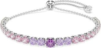 Swarovski Matrix Armband - Dames - Armbanden - Roze - ONE Size - Accessoires