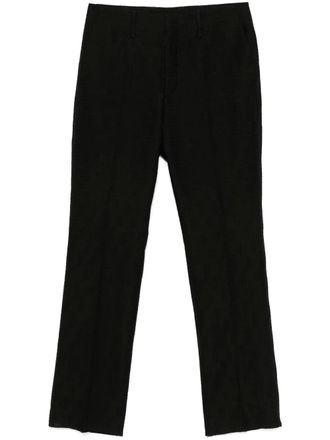 Fendi FF-pattern trousers - Black