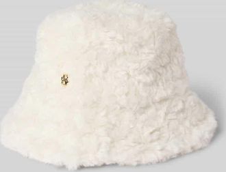 HUGO BOSS Bucket Hat aus Teddyfell Modell VALENTYNE in Weiss, Größe 1