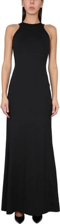 Max Mara Maxi Jurken - Dames - Avondkleed - Zwart - XS - Kleedjes