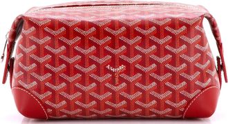 Goyard Boeing Trousse de Toilette Pouch Coated Canvas 25