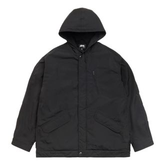St&uuml;ssy Flight Parka Black 115967-BLAC