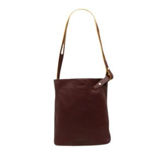 Loewe Pre-owned Shoulder Bag - Dames - Vintage Schoudertas - Bruin - ONE Size - Leer - Vintage