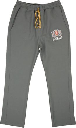 Rhude Trainingsbroek met geborduurd logo - Groen