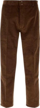 Ami Corduroy Broeken - Heren - Straight fit broeken - Bruin - L - Katoen - Broeken