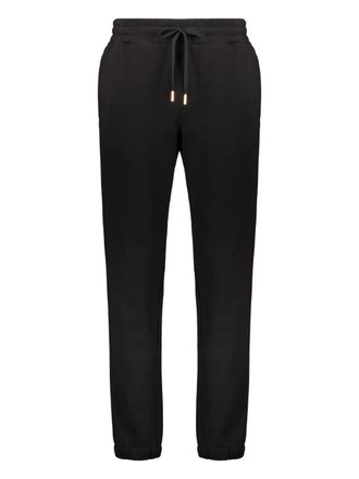 Versace cotton track pants - Black