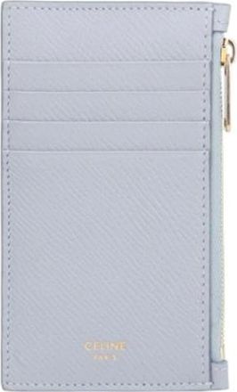 Celine Pre-owned Wallets, female, Blue, Size: ONE SIZE Pre-owned Card case
