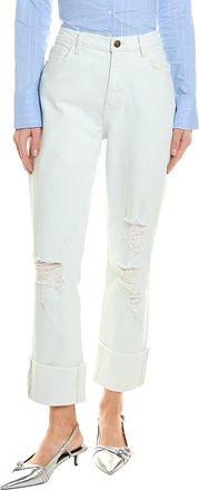 Current Elliott Current/Elliott Relaxed Cuffed Boyfriend Oblique Boyfriend Jean