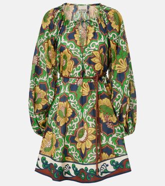 Alemais Al&eacute;mais Liana printed minidress