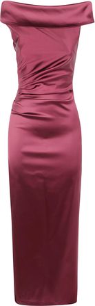 Pianoforte di Max Mara Opaco Boat Neck Long Dress