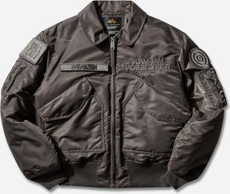 Alpha Industries Slam Jam CWU-45 Heritage Bomber Jacket Rep Grey