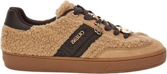 Guess Naoki 3 Sneakers - Dames - Sneakers - Beige - 37 EU - Polyester - Schoenen