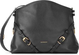 Givenchy Voyou Schoudertas - Dames - Schoudertassen - Zwart - ONE Size - Leer - Tassen