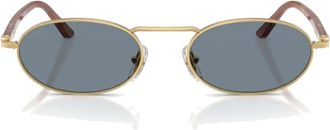 Persol Po 1023S Zonnebril - unisex - Zonnebrillen - Geel - 56 MM - Accessoires