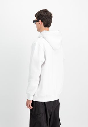 Alpha Industries Hoodie ALPHA INDUSTRIES Basic Zip Hoodie BL, Herren, Gr. XXL, weiss (wei&szlig;), Obermaterial: 80% Baumwolle, 20% Polyester, regular fit, Sweatshirts Hoodi