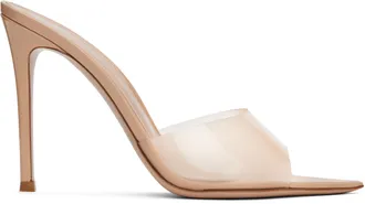 パンプス Gianvito Rossi ORGANZA SUEDE DECOLLETE T.085 Gianvito Rossi Organza Suede Decollete T.085 Pumps In Black
