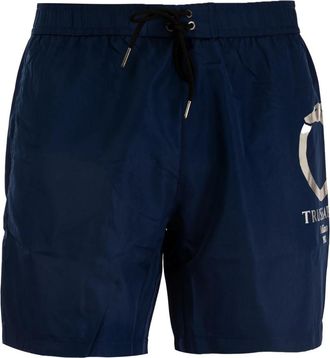 Trussardi Moderne Strand Boxershorts - Heren - Strandmode - Blauw - M - Badmode