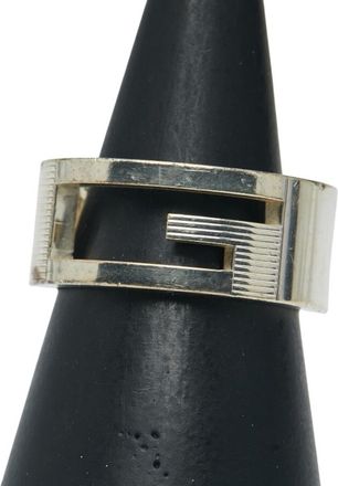 Gucci Silver Silver 925 Band Ring (Pre-Owned)