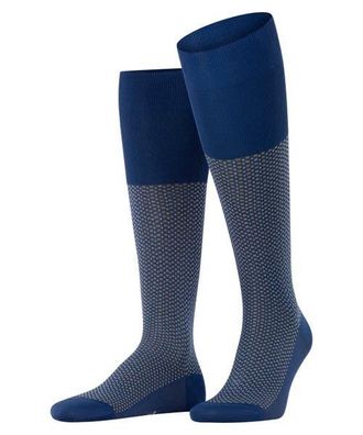 Falke Uptown Tie Knee High Socks in Royal Blue at Nordstrom, Size Medium