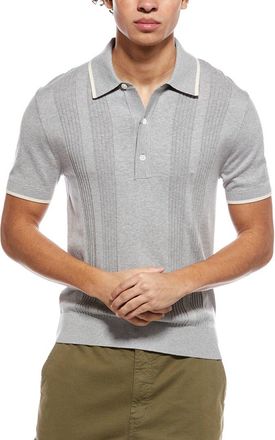 Todd Snyder Todd Snyder Silk-Blend Tipped Polo Shirt