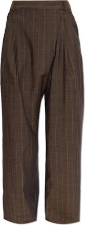 Ganni Mujer, Pantalones, Marr&oacute;n, Talla: M