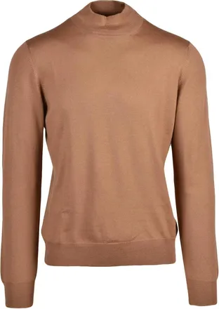 Gran Sasso Turtleneck Sweater Crafted from 100% Virgin Wool