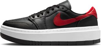 Nike Air Jordan 1 Elevate Low Womens Trainers Sneakers Fashion Shoes DH7004 (Black/White/Gym Red 061) UK5 (EU38.5)