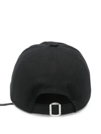 Maison Kitsun&eacute; Baseball Cap - Black